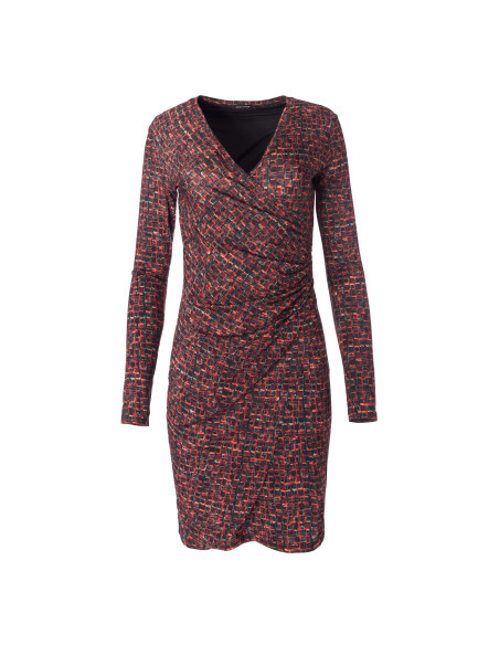 Bianca - Jerseykleid in Icon red