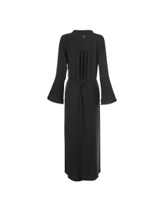 Langes Sommerkleid in schwarz 2