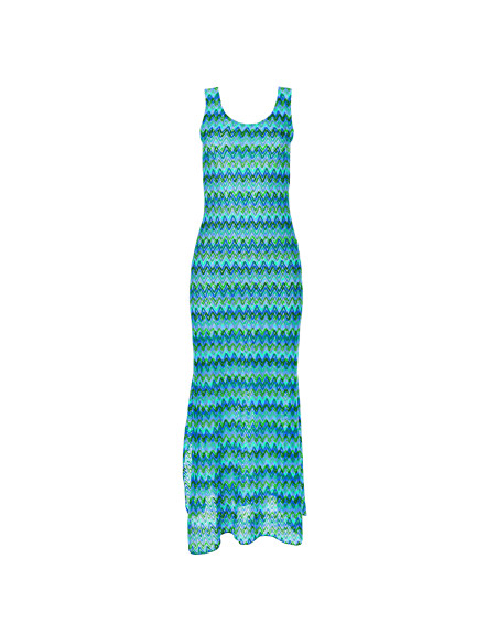 Mary Kleid in Misson blau