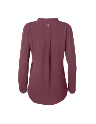 Lässige Eleganz in Burgundy