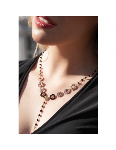 Handcrafted Necklace from Mallorca | Gold & Black