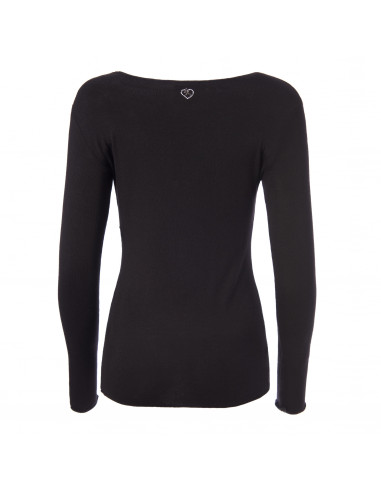 Candy jerseytop in schwarz | shop.love-affair.com