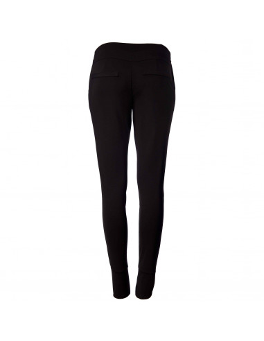 Love-Affair | Yemise schwarze Hose aus leichtem Stoff | shop.love-affair.com